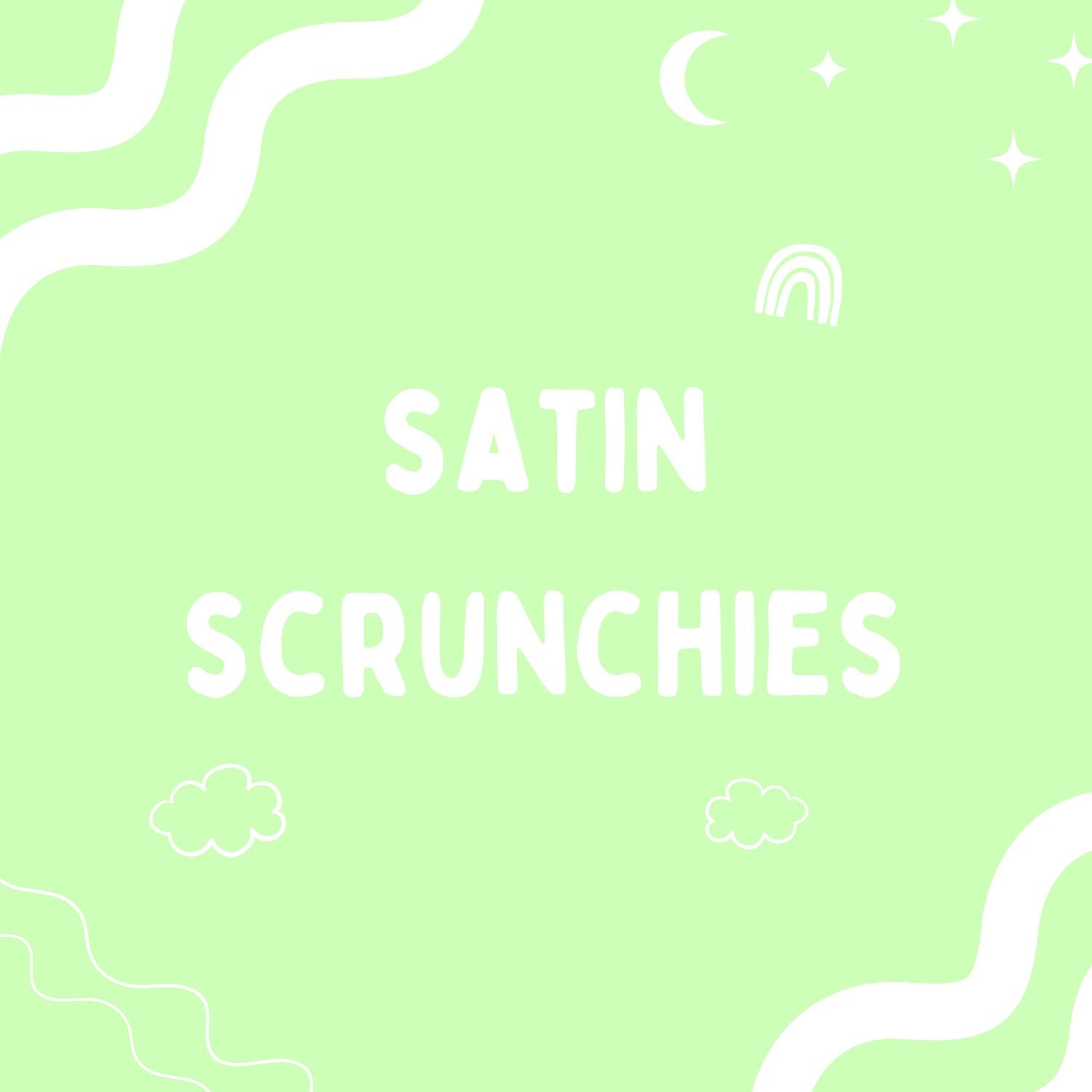 Satin Scrunchies