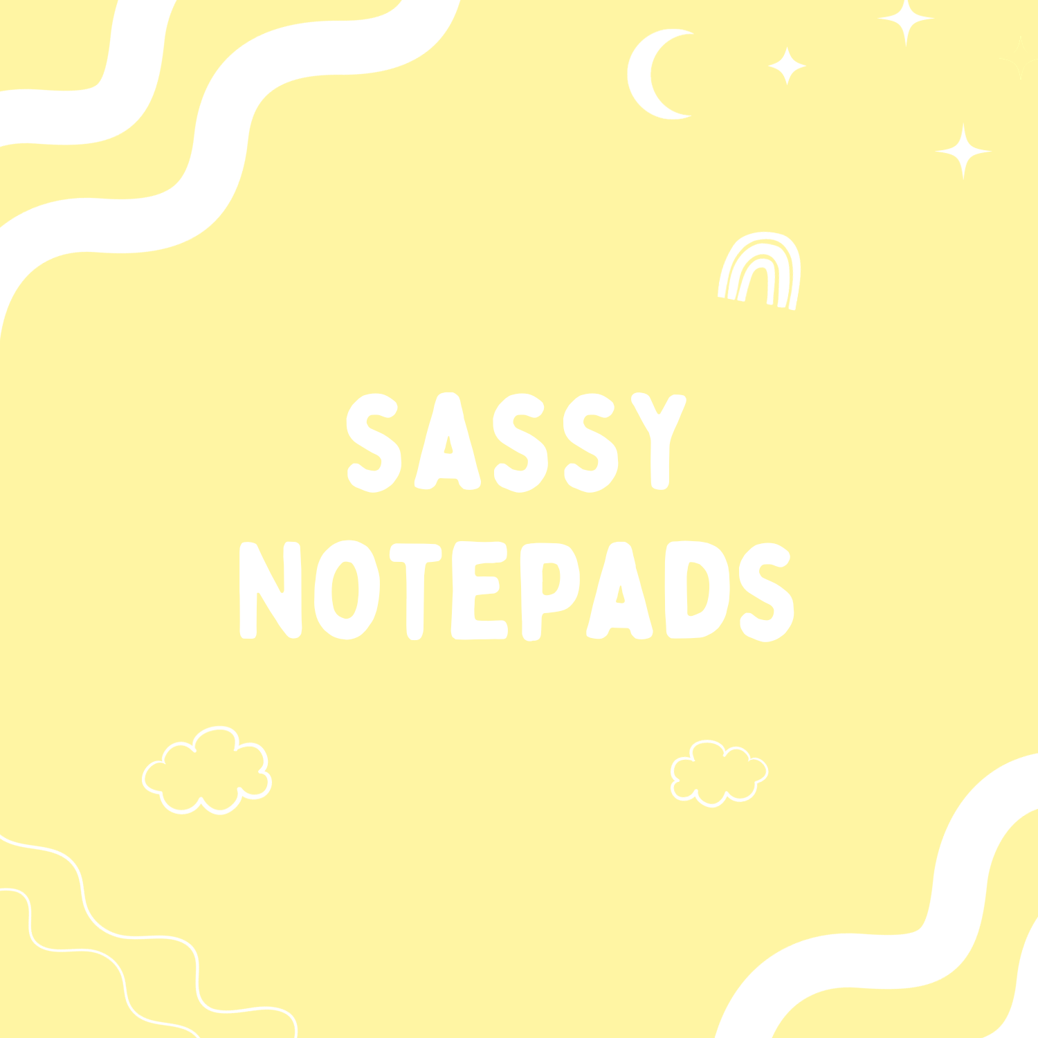 SASSY NOTEPADS