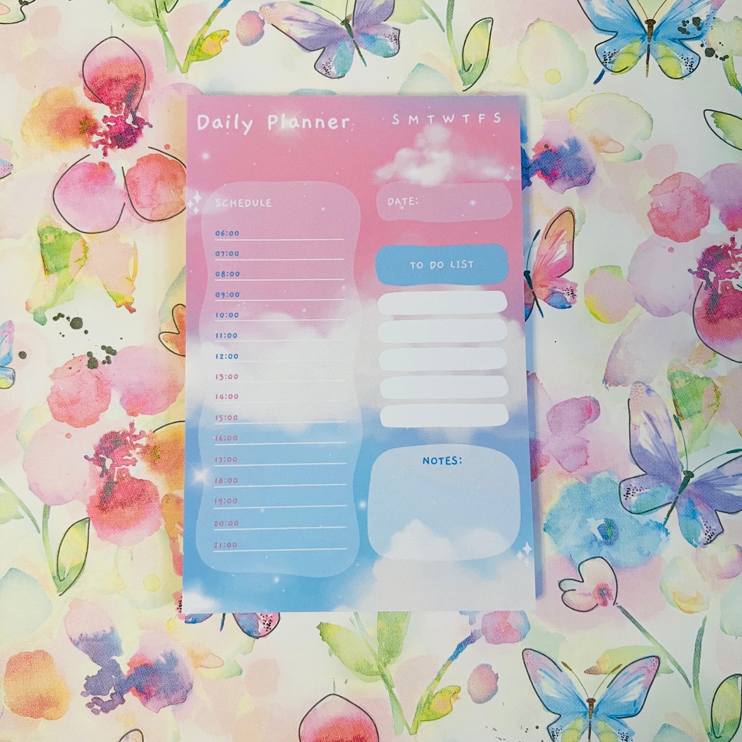 Pastely Sky Notepad