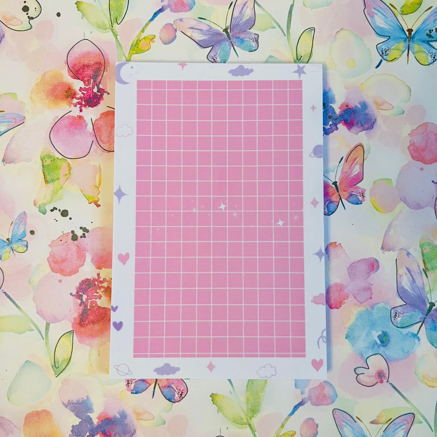 Pinky Galaxy Notepad