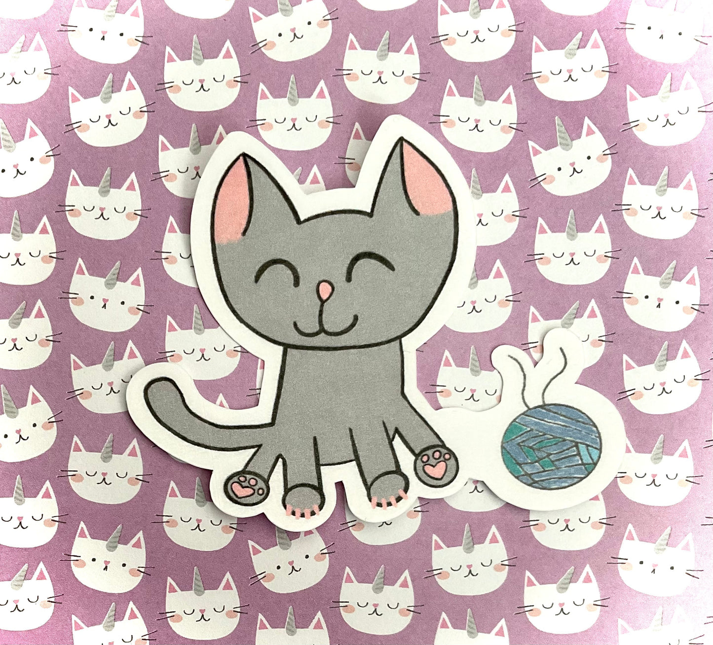 Kit Cat Sticker