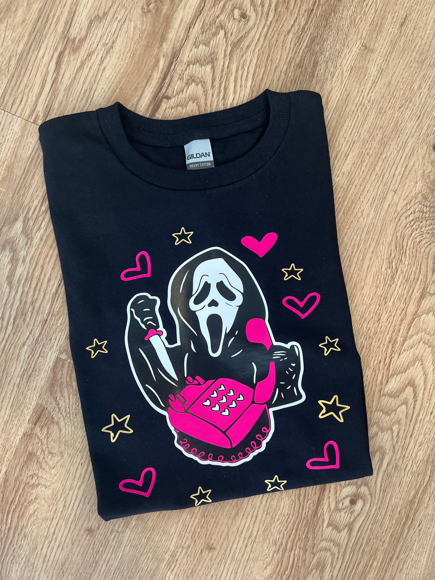 Ghost Face Short Sleeve Shirt