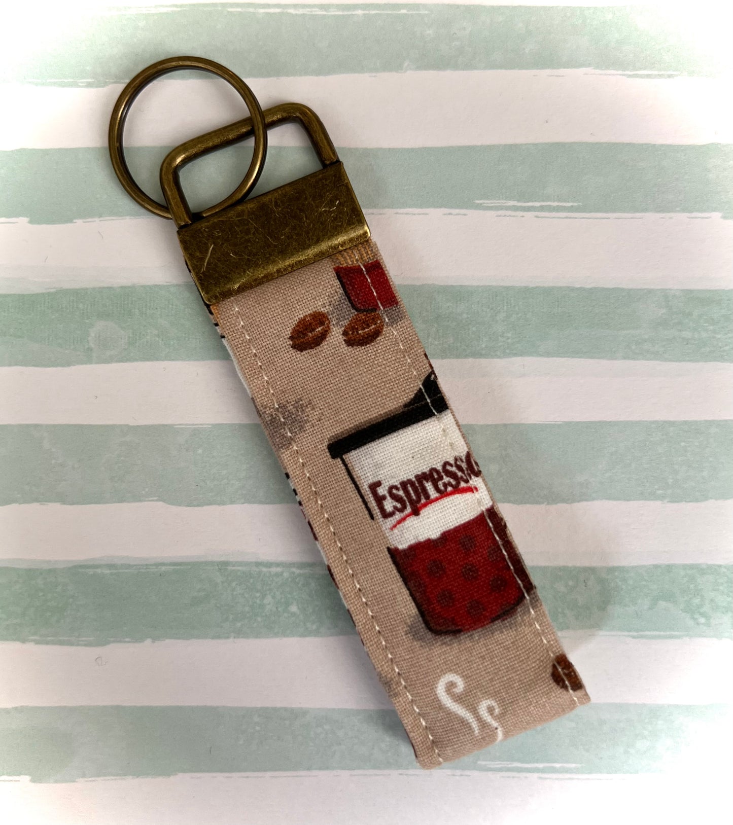 Latte Mini Keychain